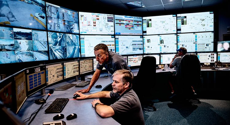 InControl monitoring Singleton Birch in ThinManager control room